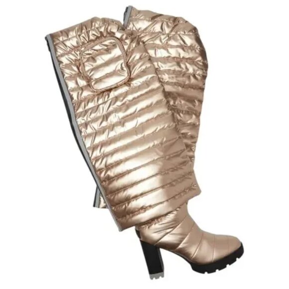 NEW NATURALIZER Crosswalk Booties with leg warmers in pearl1225 6t3 - Picture 1 of 12